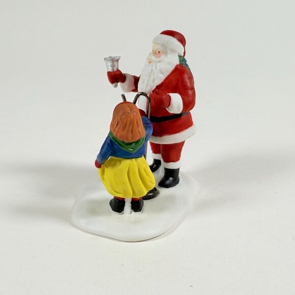 Dept 56 ’Tis The Season Santa Bell with Kettle 5539 5 Christmas in the City - Picture 4 of 9